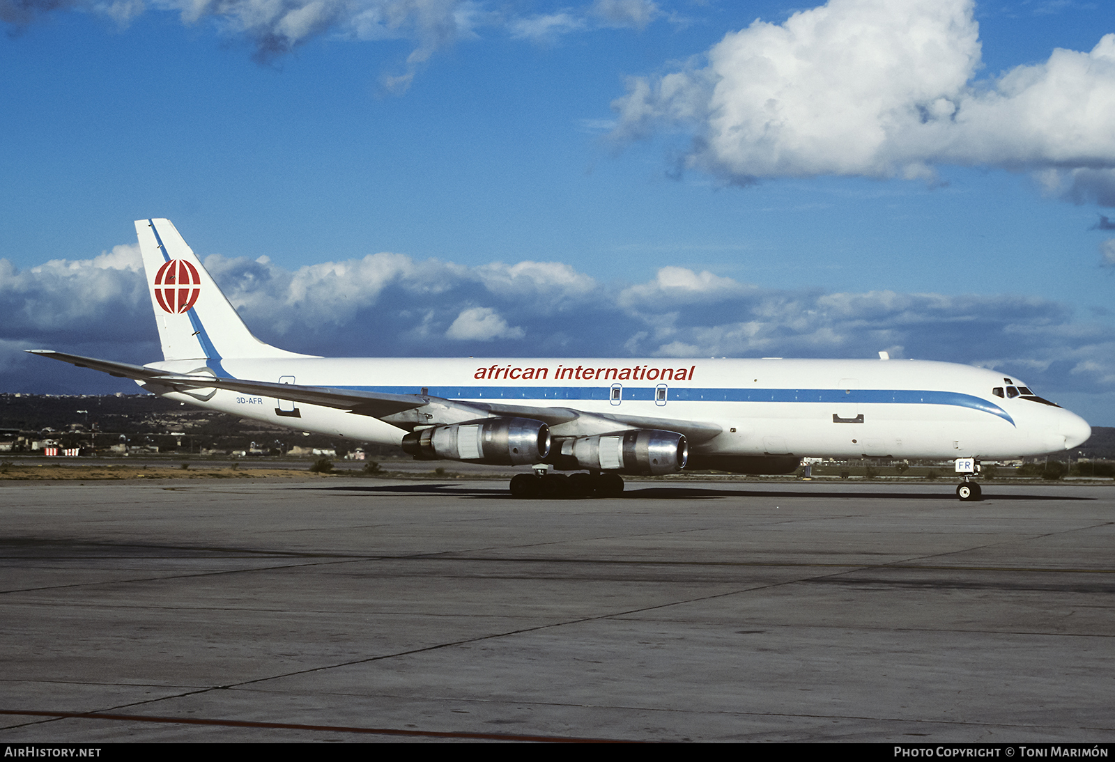 Aircraft Photo of 3D-AFR | Douglas DC-8-54AF Jet Trader | African International Airways | AirHistory.net #93008