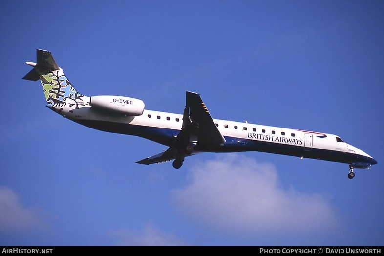 Aircraft Photo of G-EMBD | Embraer ERJ-145EU (EMB-145EU) | British Airways | AirHistory.net #93010