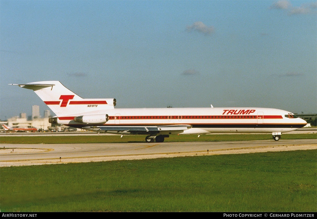 Aircraft Photo of N919TS | Boeing 727-225 | Trump Shuttle | AirHistory.net #93038