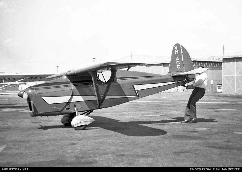 Aircraft Photo of VH-ACG | Comper CLA-7 Gipsy Swift | AirHistory.net #93044