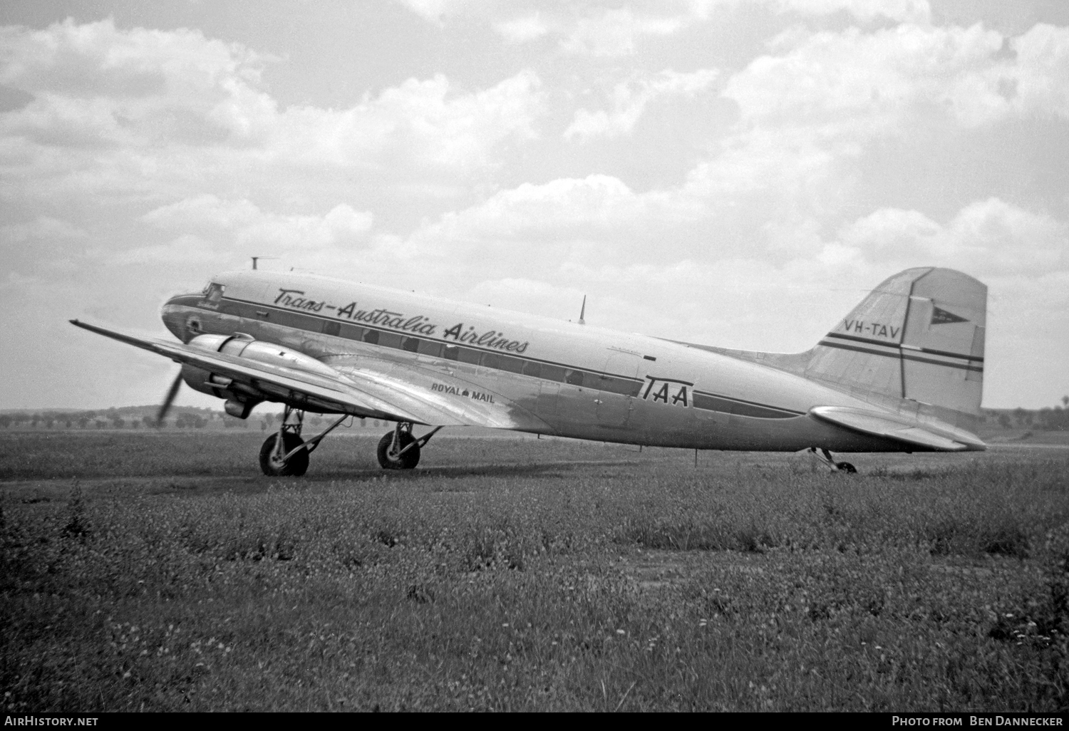 Aircraft Photo of VH-TAV | Douglas DC-3(C) | Trans-Australia Airlines - TAA | AirHistory.net #93045