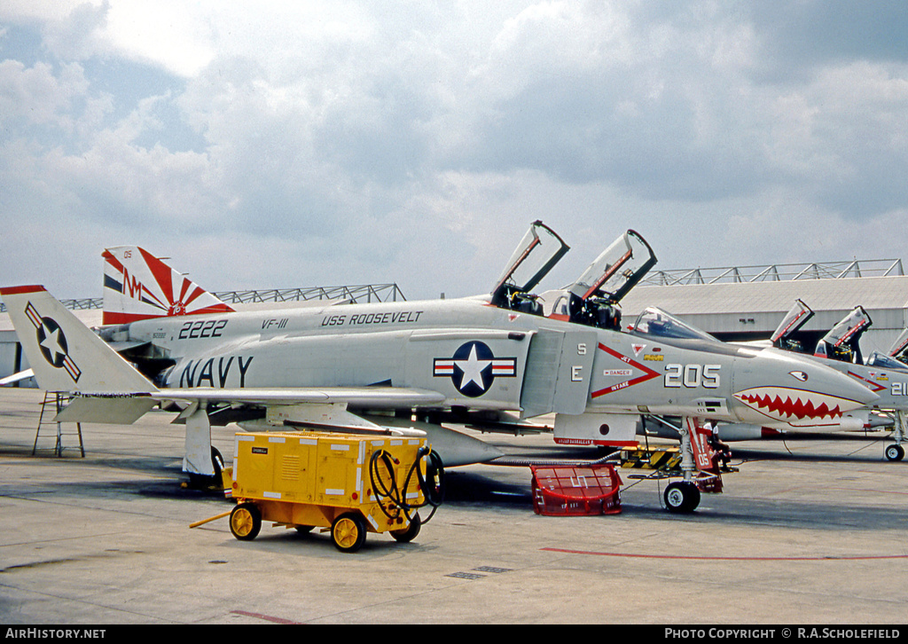 Aircraft Photo of 152222 | McDonnell F-4N Phantom II | USA - Navy | AirHistory.net #93054