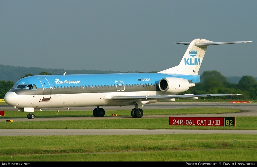 Aircraft Photo of G-UKFF | Fokker 100 (F28-0100) | KLM Cityhopper | AirHistory.net #93072