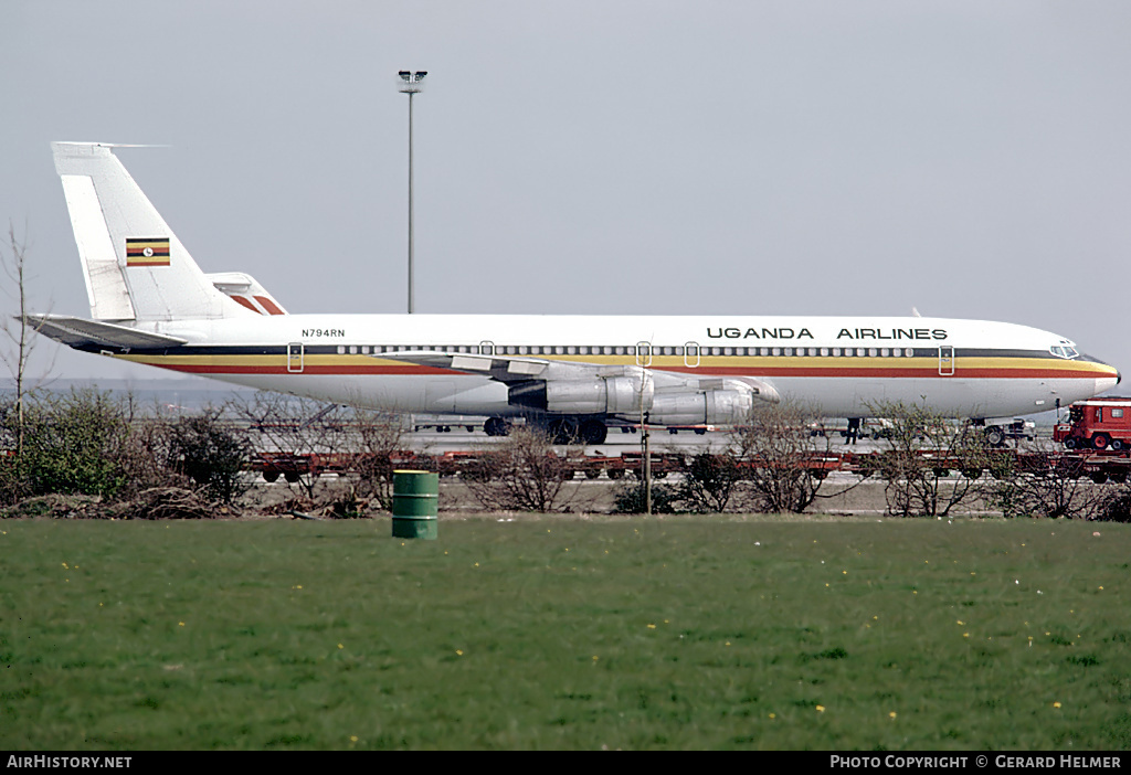 Aircraft Photo of N794RN | Boeing 707-321C | Uganda Airlines | AirHistory.net #93090