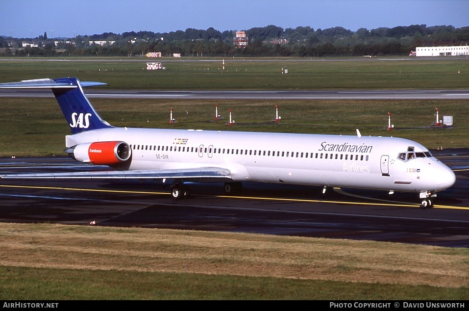 Aircraft Photo of SE-DIR | McDonnell Douglas MD-81 (DC-9-81) | Scandinavian Airlines - SAS | AirHistory.net #93103