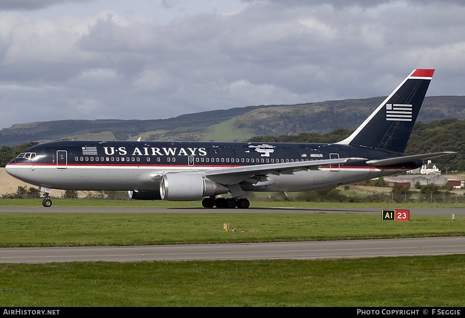 Aircraft Photo of N651US | Boeing 767-2B7/ER | US Airways | AirHistory.net #93113