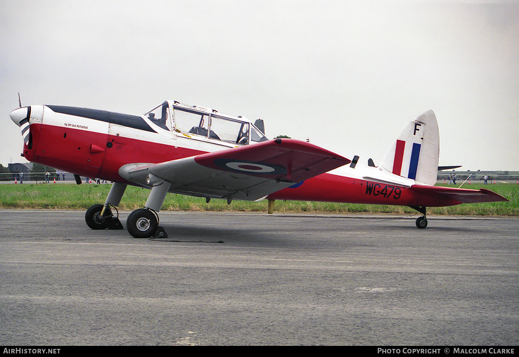 Aircraft Photo of WG479 | De Havilland DHC-1 Chipmunk T10 | UK - Air Force | AirHistory.net #93128