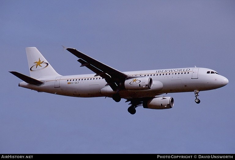 Aircraft Photo of EC-GLT | Airbus A320-231 | Iberworld Airlines | AirHistory.net #93130