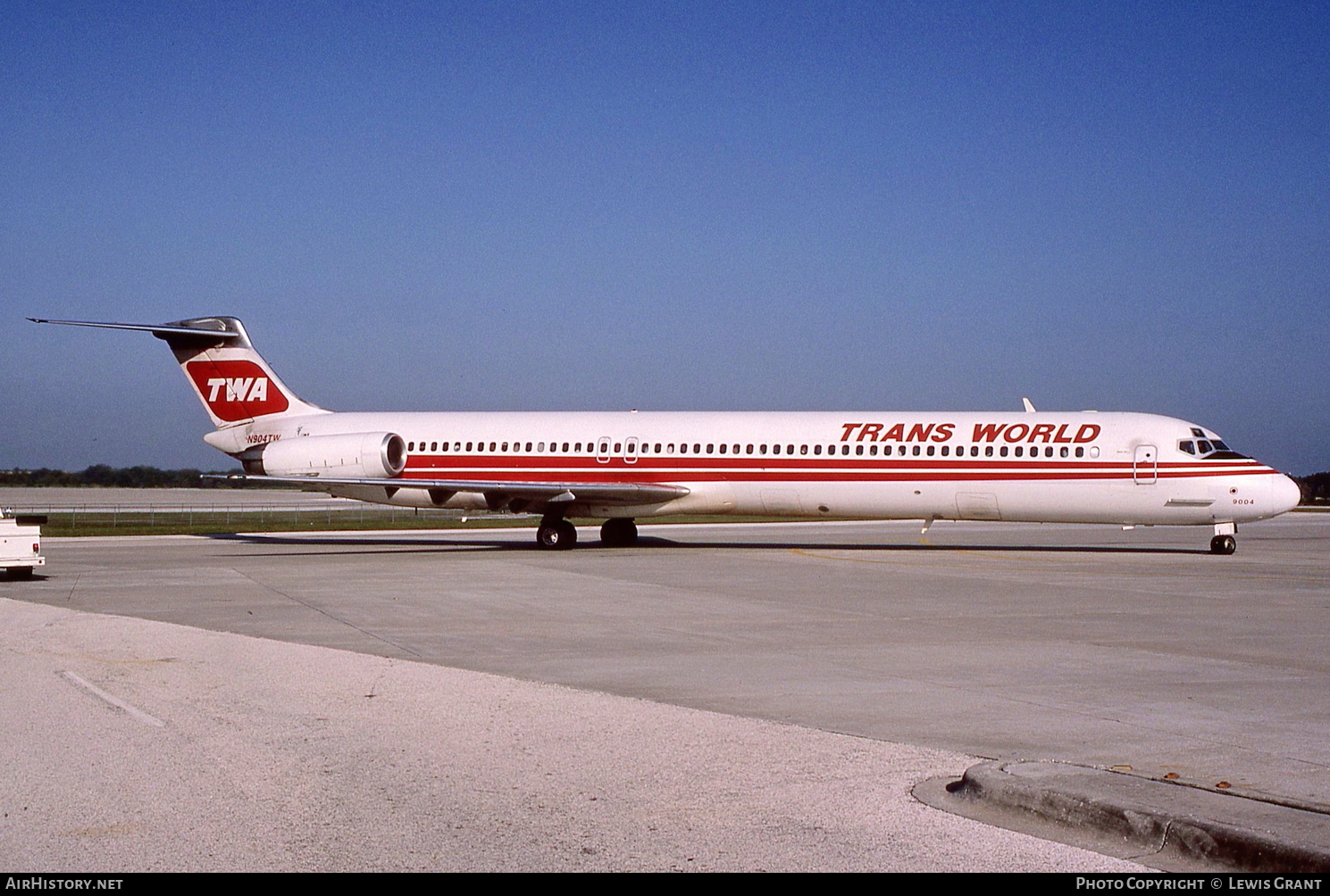Aircraft Photo of N904TW | McDonnell Douglas MD-82 (DC-9-82) | Trans World Airlines - TWA | AirHistory.net #93132