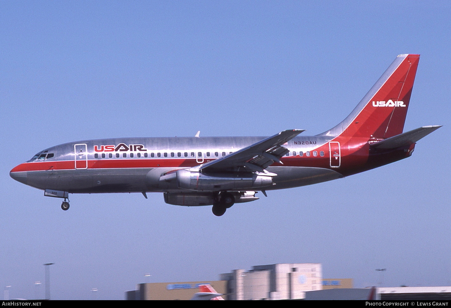 Aircraft Photo of N320AU | Boeing 737-2B7/Adv | USAir | AirHistory.net #93144