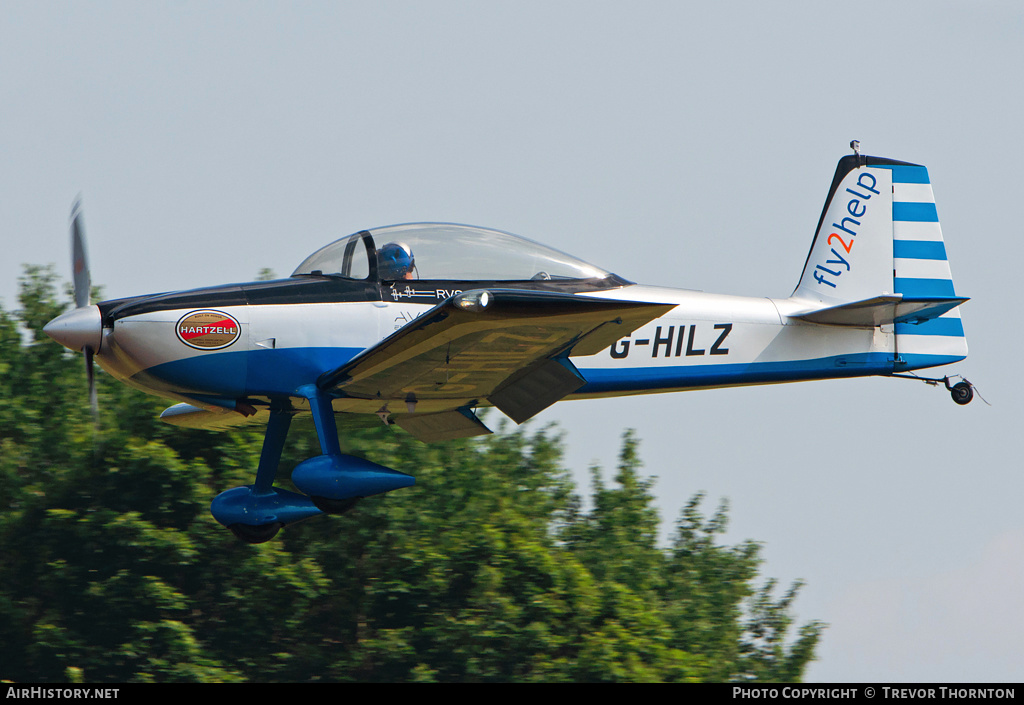 Aircraft Photo of G-HILZ | Van's RV-8 | AirHistory.net #93150