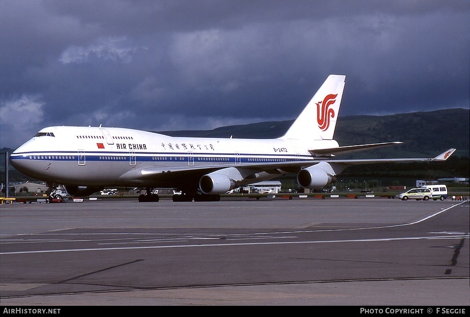 Aircraft Photo of B-2472 | Boeing 747-4J6 | Air China | AirHistory.net #93163