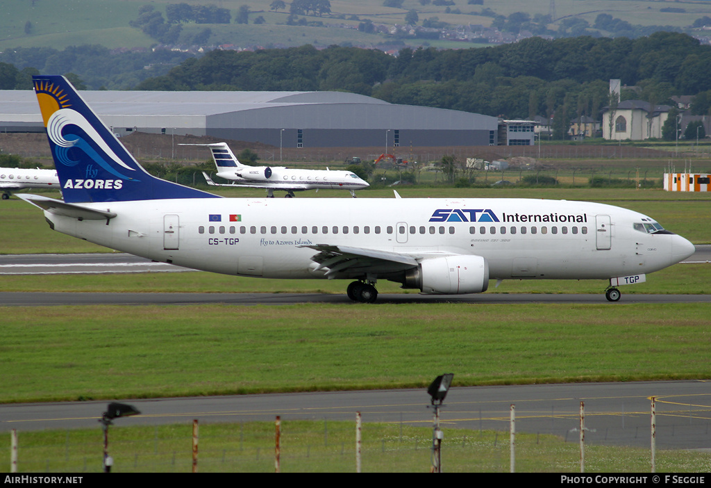 Aircraft Photo of CS-TGP | Boeing 737-3Q8 | SATA Internacional | AirHistory.net #93180