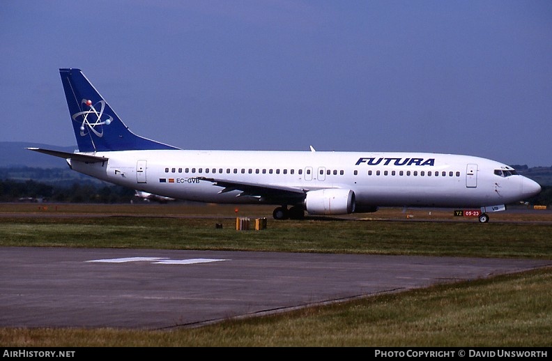 Aircraft Photo of EC-GVB | Boeing 737-4Y0 | Futura International Airways | AirHistory.net #93181