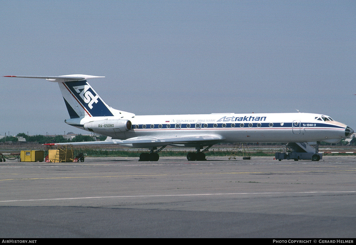 Aircraft Photo of RA-65080 | Tupolev Tu-134A | Astrakhan Airlines | AirHistory.net #93182