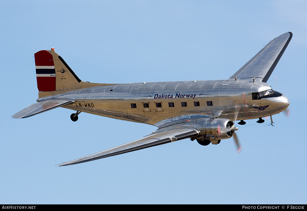 Aircraft Photo of LN-WND | Douglas C-53D Skytrooper | Dakota Norway | AirHistory.net #93192