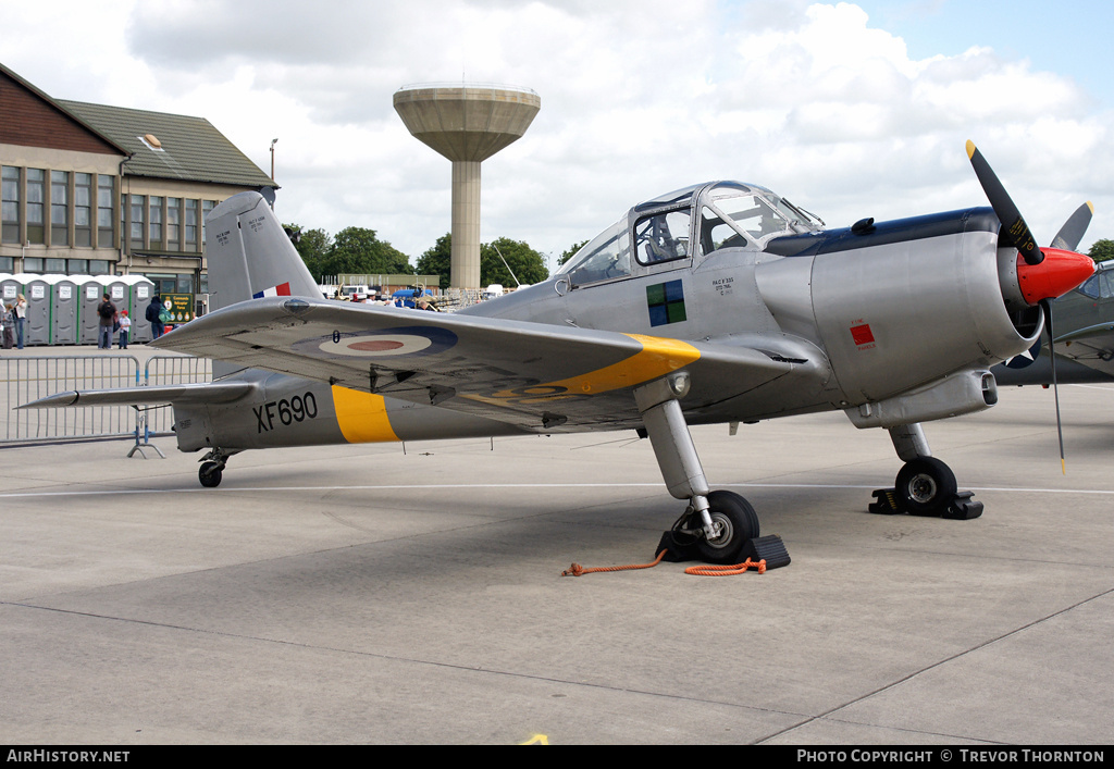 Aircraft Photo of G-MOOS / XF690 | Percival P.56 Provost T1 | UK - Air Force | AirHistory.net #93213