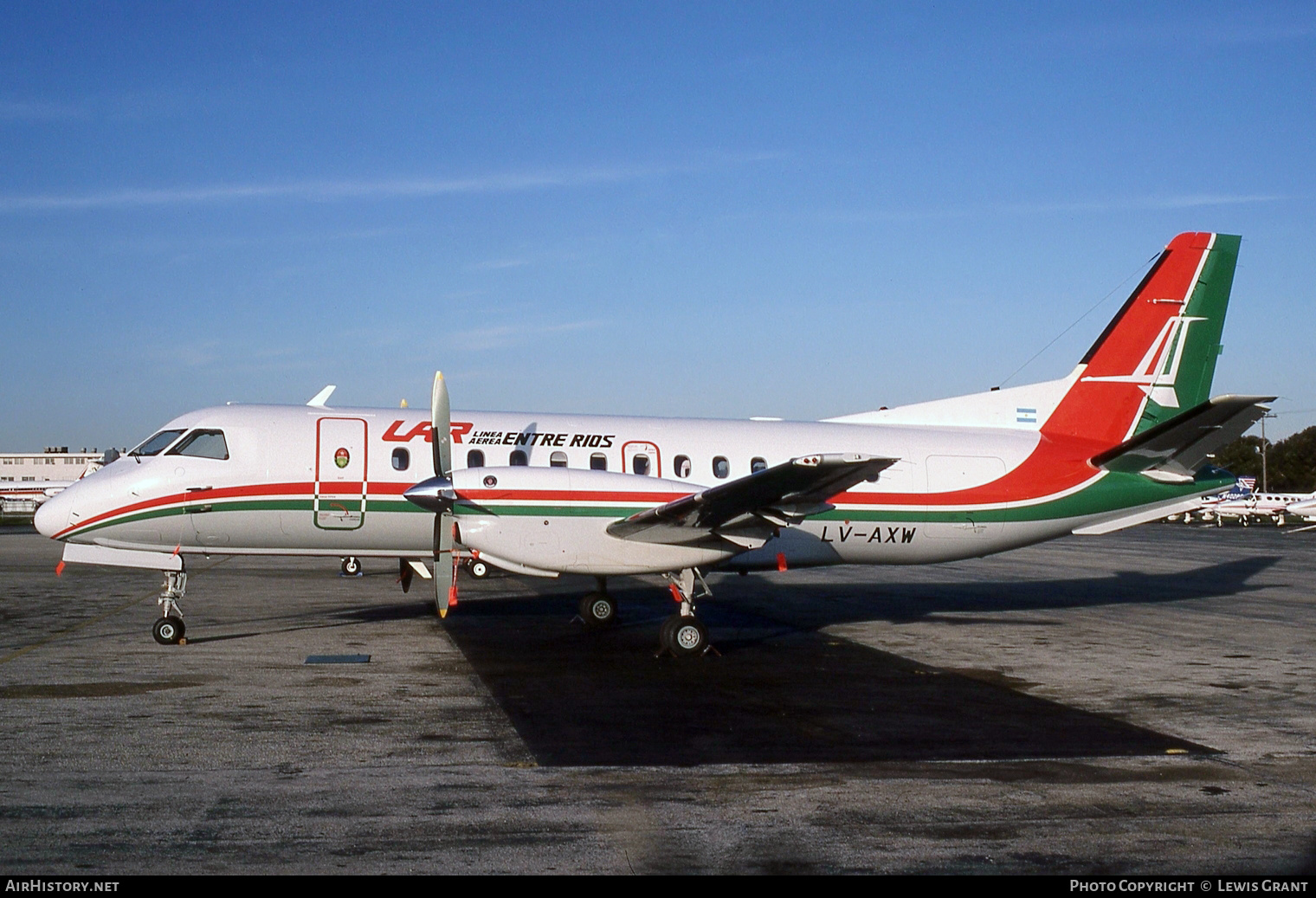 Aircraft Photo of LV-AXW | Saab-Fairchild SF-340A | LAER - Línea Aérea de Entre Ríos | AirHistory.net #93215