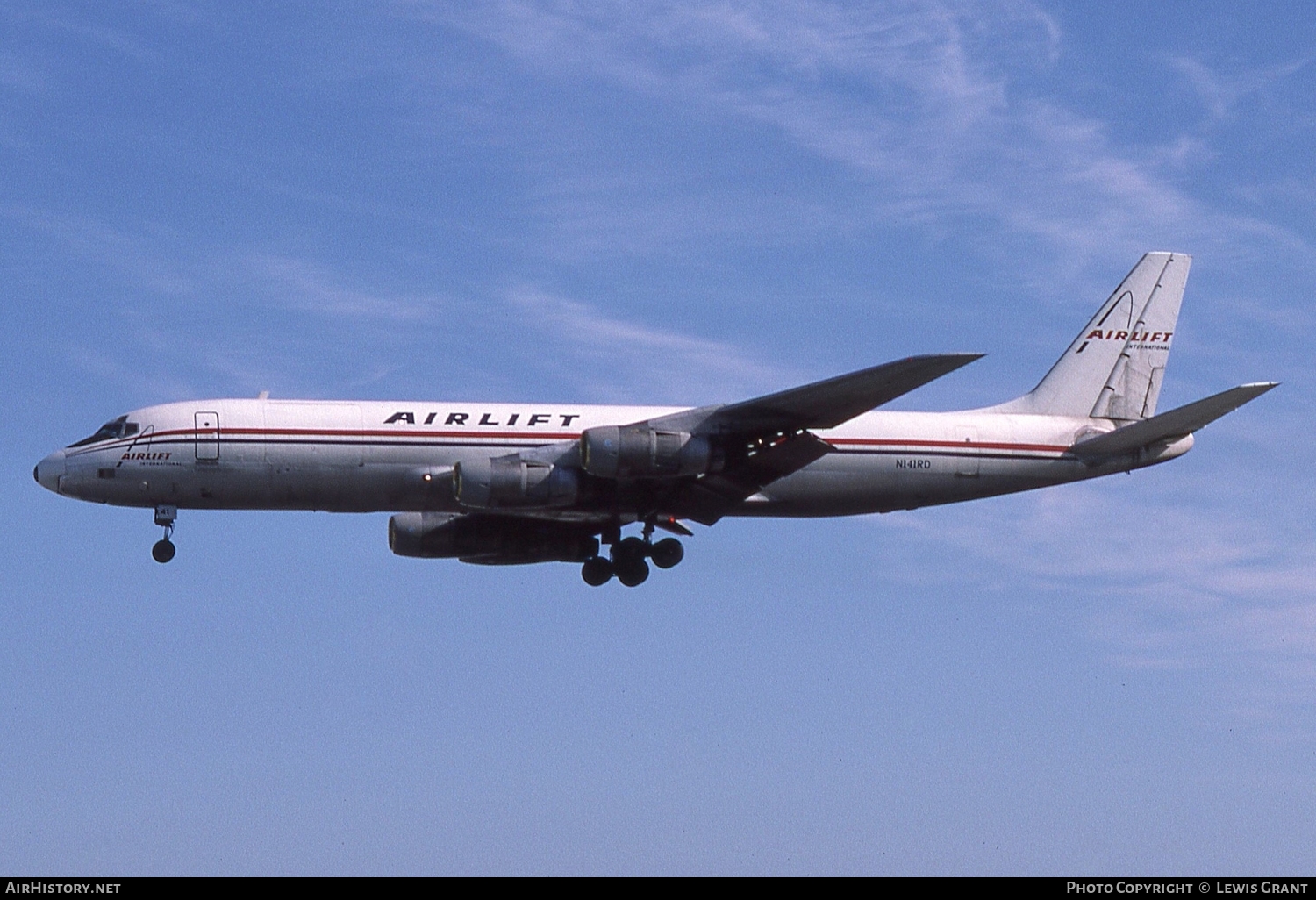 Aircraft Photo of N141RD | Douglas DC-8-54(F) | Airlift International | AirHistory.net #93217