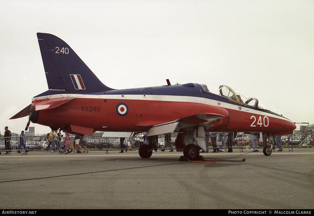 Aircraft Photo of XX240 | British Aerospace Hawk T1 | UK - Air Force | AirHistory.net #93235