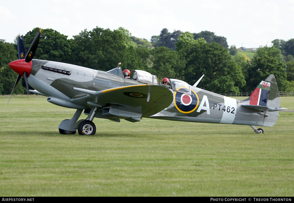 Aircraft Photo of G-CTIX / PT462 | Supermarine 509 Spitfire T9 | UK - Air Force | AirHistory.net #93238