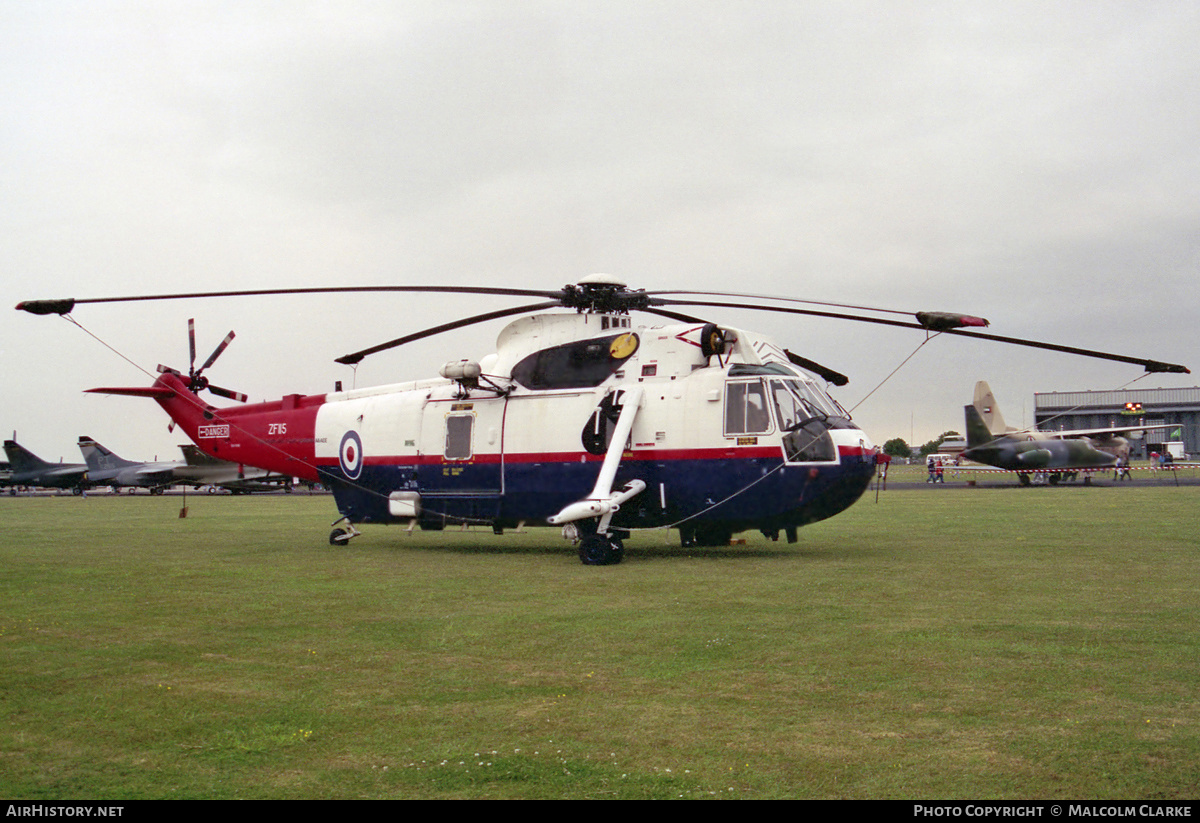 Aircraft Photo of ZF115 | Westland WS-61 Sea King HC4 | UK - Air Force | AirHistory.net #93252