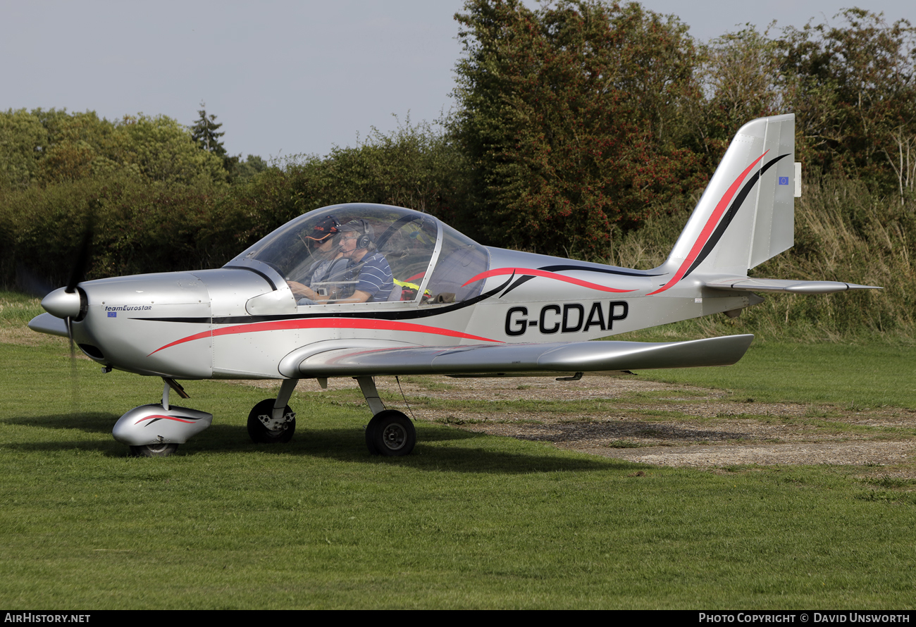 Aircraft Photo of G-CDAP | Cosmik EV-97 TeamEurostar UK | AirHistory.net #93260