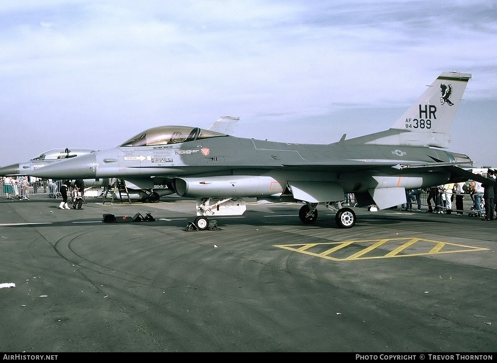 Aircraft Photo of 84-1389 / AF84-389 | General Dynamics F-16C Fighting Falcon | USA - Air Force | AirHistory.net #93262