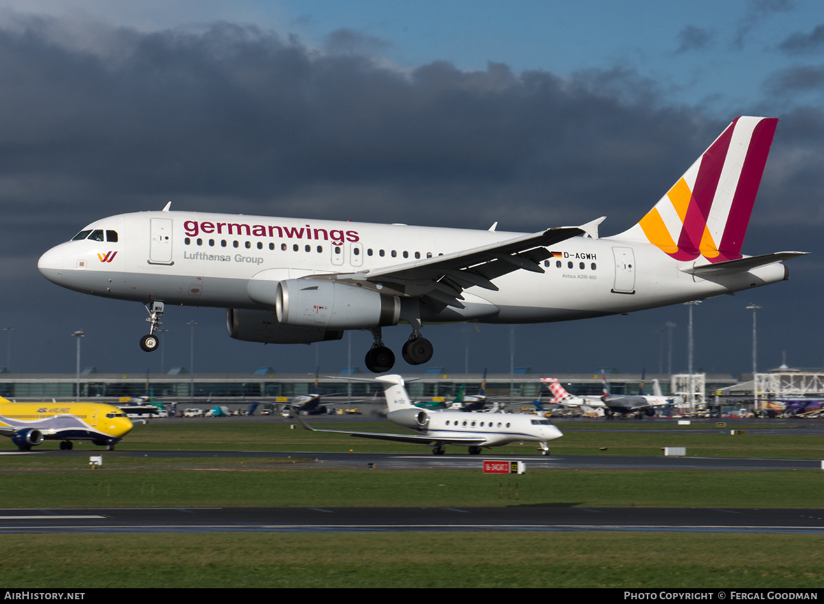 Aircraft Photo of D-AGWH | Airbus A319-132 | Germanwings | AirHistory.net #93277