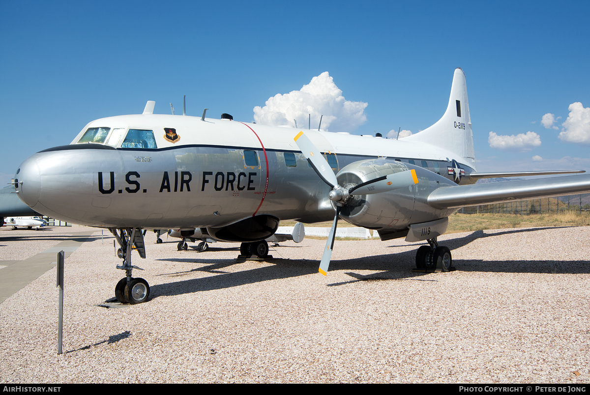 Aircraft Photo of 52-1119 / 0-21119 | Convair T-29C | USA - Air Force | AirHistory.net #93279
