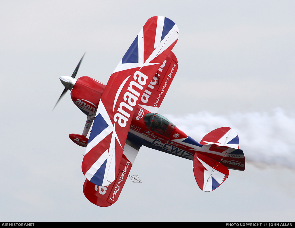 Aircraft Photo of G-EWIZ | Pitts S-2S Special | Anana | AirHistory.net #93285