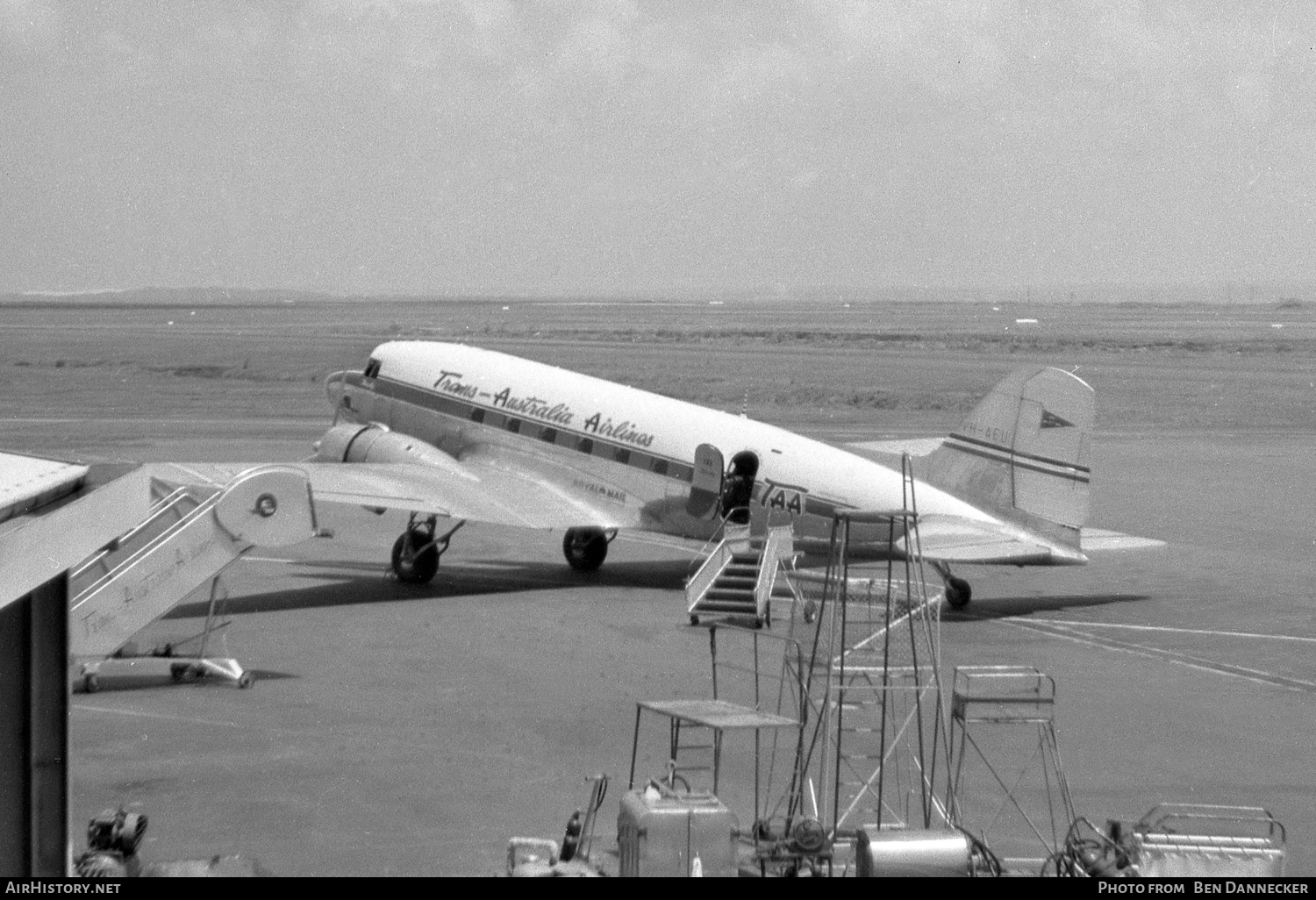 Aircraft Photo of VH-AEU | Douglas DC-3(C) | Trans-Australia Airlines - TAA | AirHistory.net #93301