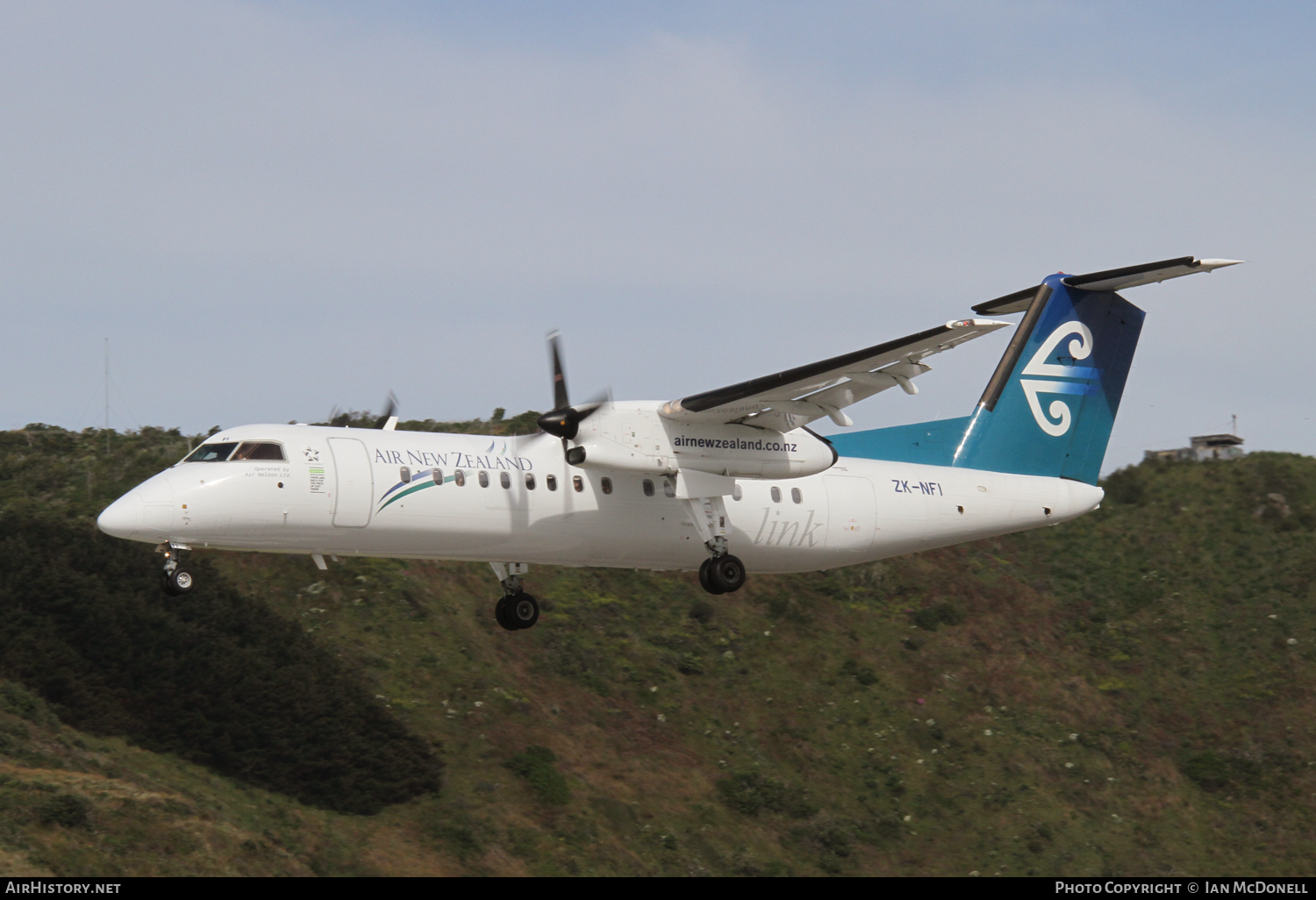 Aircraft Photo of ZK-NFI | Bombardier DHC-8-311Q Dash 8 | Air New Zealand Link | AirHistory.net #93303