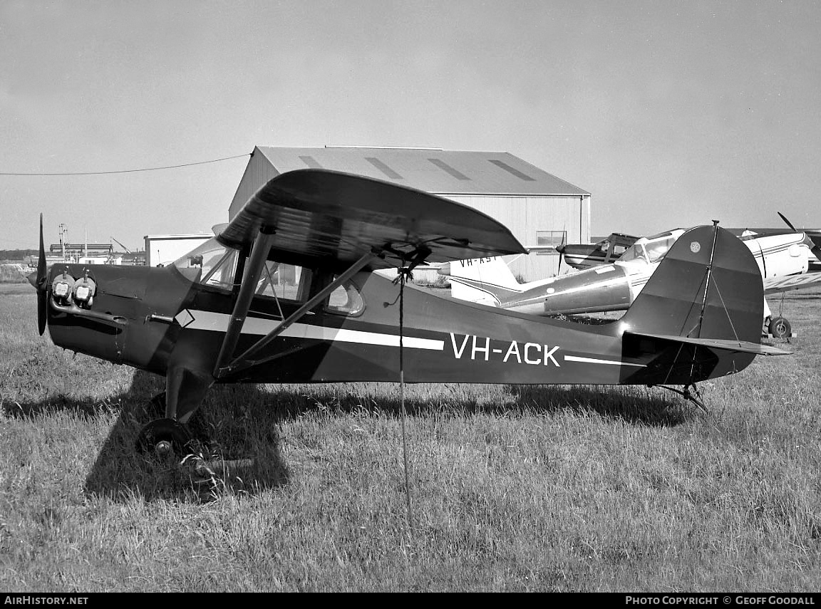 Aircraft Photo of VH-ACK | Aeronca K Scout | AirHistory.net #93304