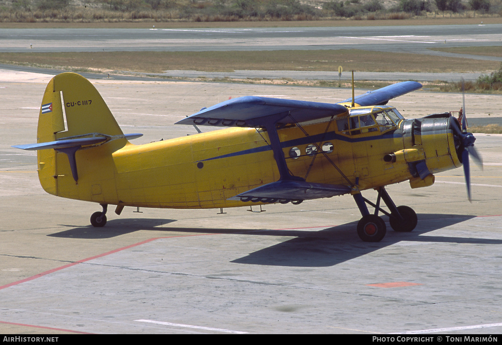 Aircraft Photo of CU-C1117 | Antonov An-2R | Aerotaxi | AirHistory.net #93315