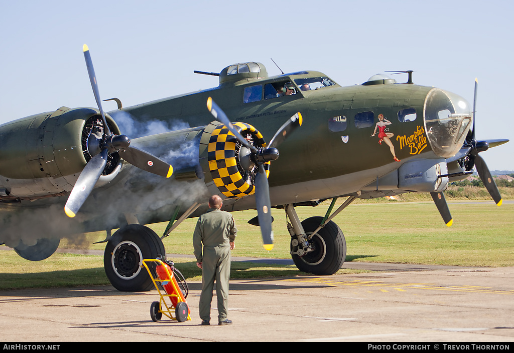 Aircraft Photo of G-BEDF / 124485 | Boeing B-17G Flying Fortress | USA - Air Force | AirHistory.net #93321