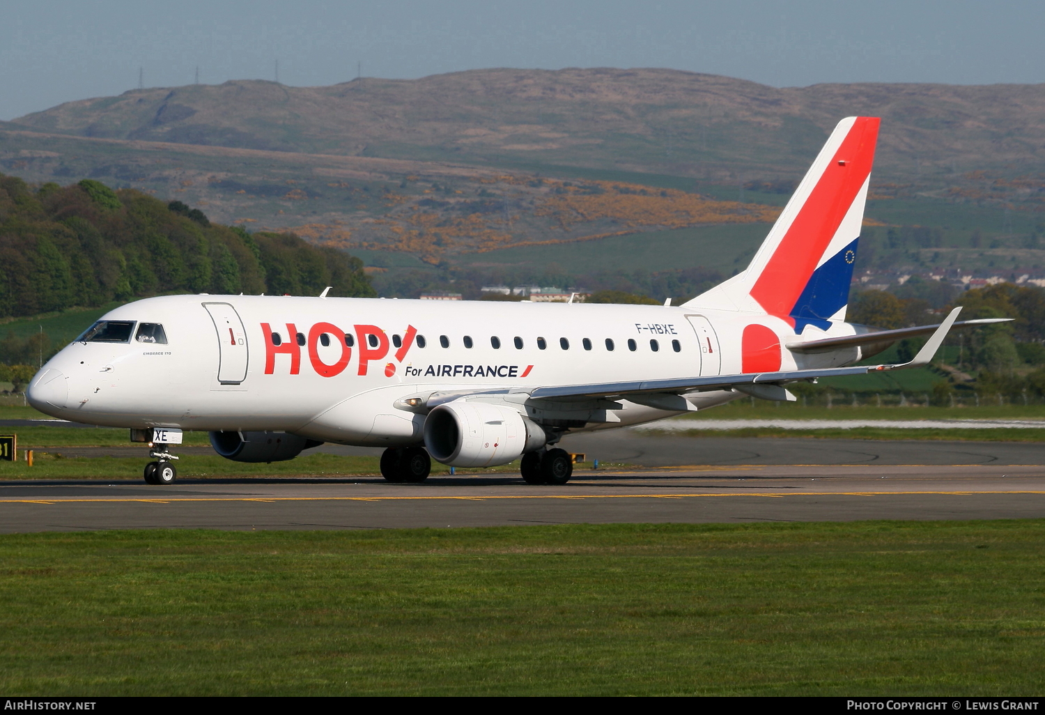 Aircraft Photo of F-HBXE | Embraer 170STD (ERJ-170-100STD) | Hop! | AirHistory.net #93341