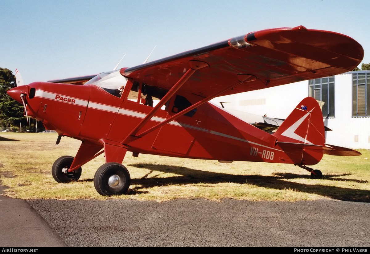 Aircraft Photo of VH-RDB | Piper PA-22/20-150 Pacer | AirHistory.net #93364