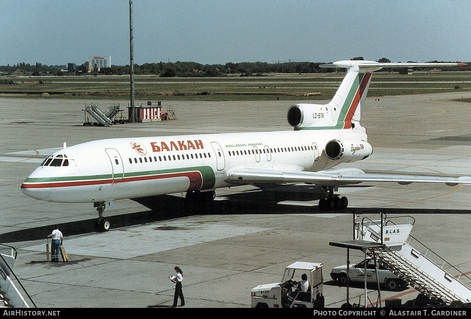 Aircraft Photo of LZ-BTK | Tupolev Tu-154B | Balkan - Bulgarian Airlines | AirHistory.net #93408