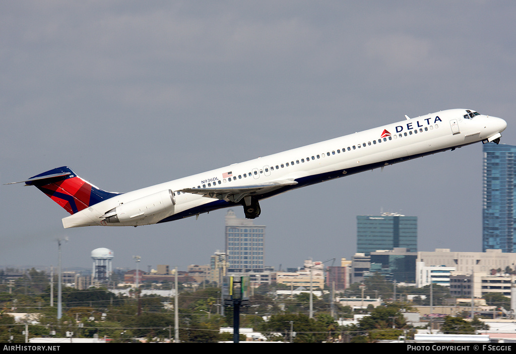 Aircraft Photo of N936DL | McDonnell Douglas MD-88 | Delta Air Lines | AirHistory.net #93415