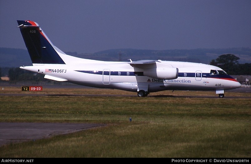 Aircraft Photo of N406FJ | Dornier 328-310 328JET | Delta Connection | AirHistory.net #93431