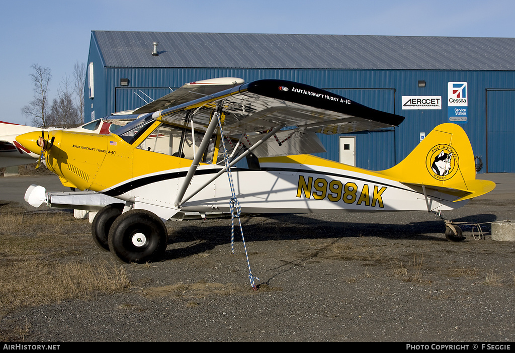 Aircraft Photo of N998AK | Aviat A-1C Husky | AirHistory.net #93435