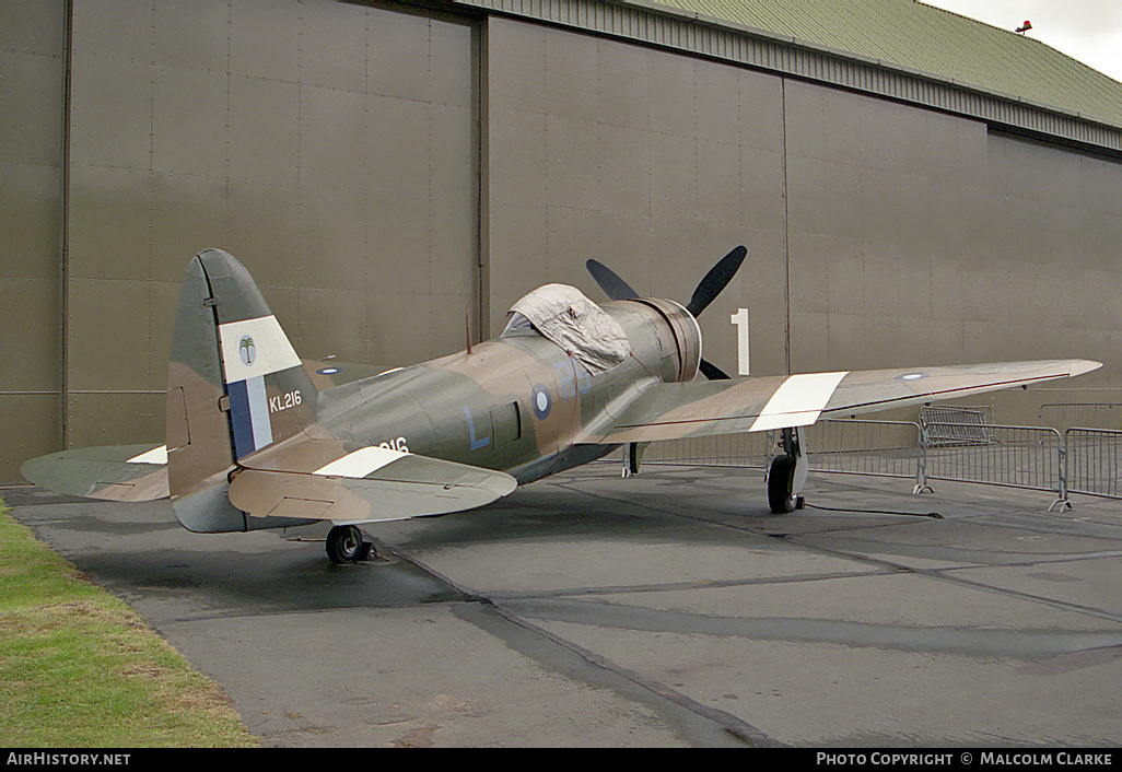 Aircraft Photo of KL216 | Republic P-47D Thunderbolt | UK - Air Force | AirHistory.net #93439