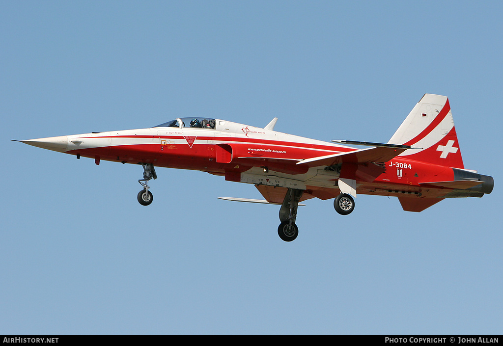 Aircraft Photo of J-3084 | Northrop F-5E Tiger II | Switzerland - Air Force | AirHistory.net #93440