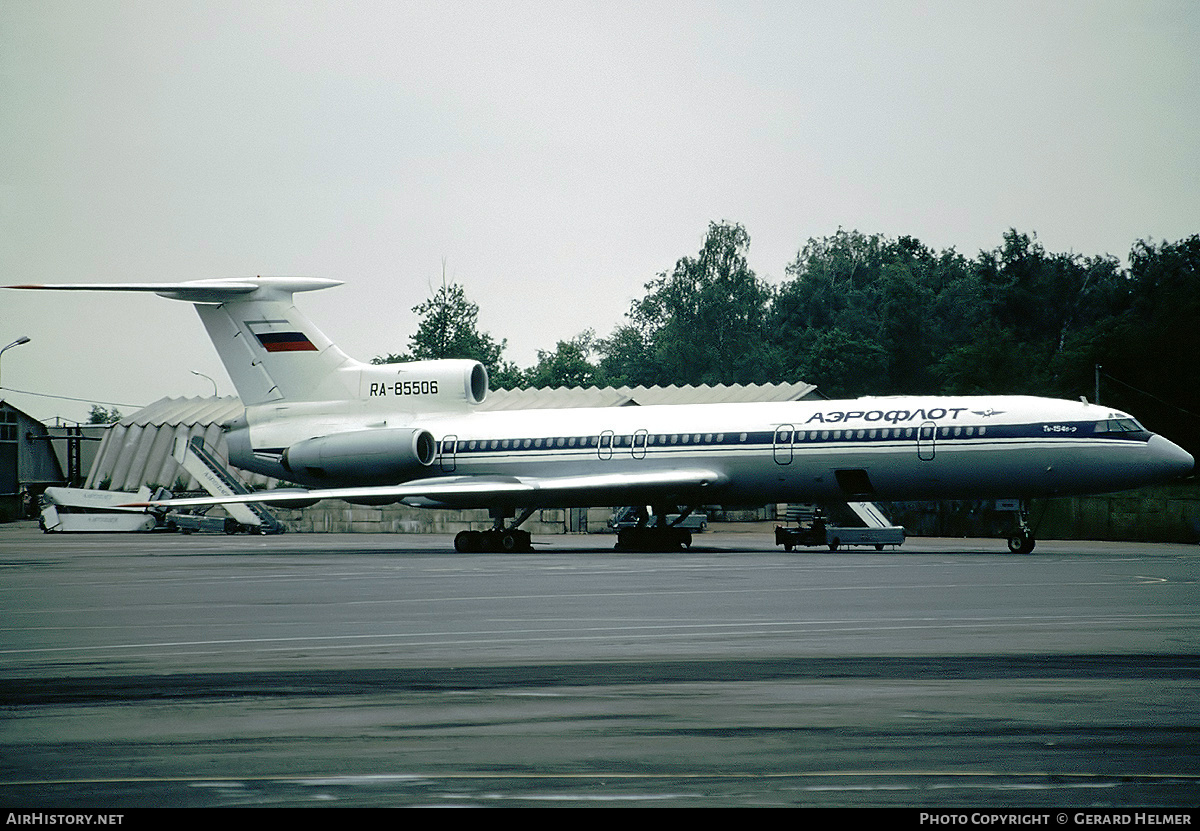 Aircraft Photo of RA-85506 | Tupolev Tu-154B-2 | Aeroflot | AirHistory.net #93445