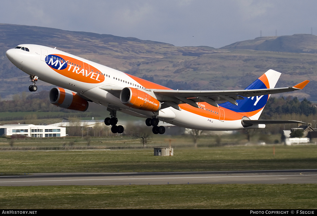 Aircraft Photo of G-MLJL | Airbus A330-243 | MyTravel Airways | AirHistory.net #93448