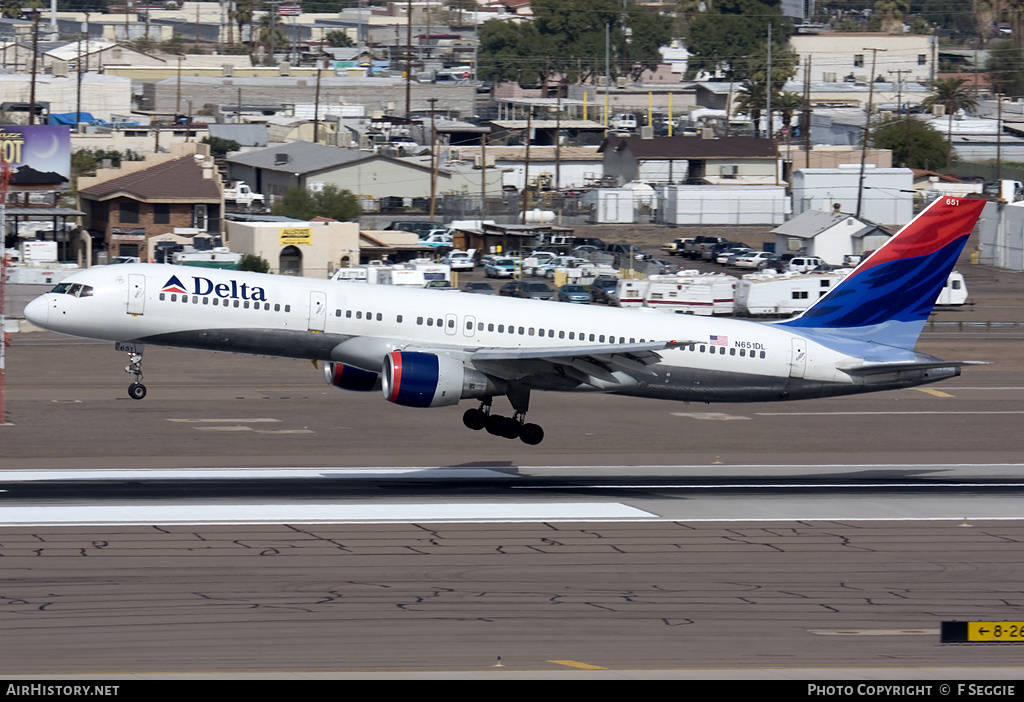 Aircraft Photo of N651DL | Boeing 757-232 | Delta Air Lines | AirHistory.net #93449