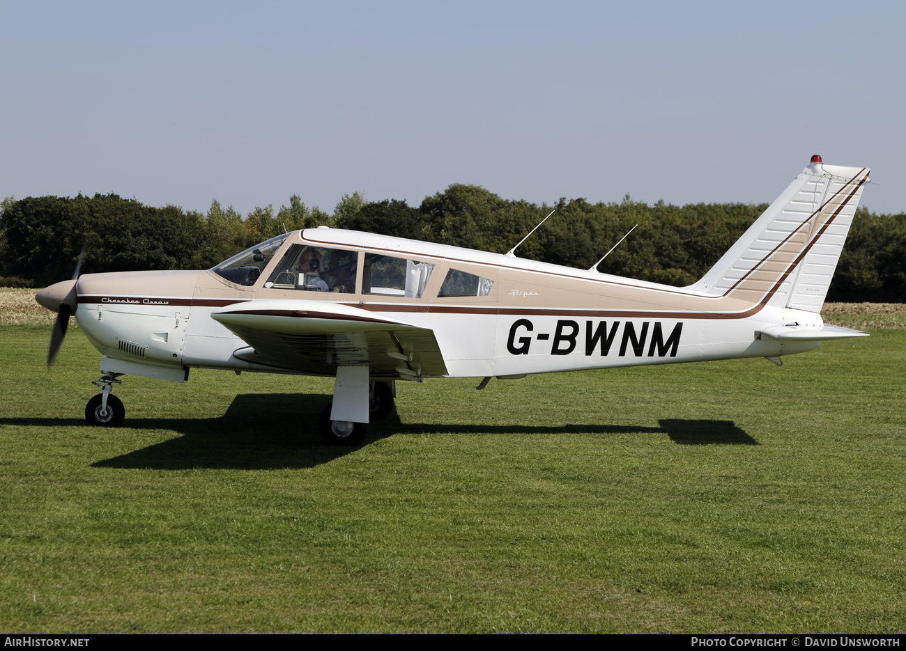Aircraft Photo of G-BWNM | Piper PA-28R-180 Cherokee Arrow | AirHistory.net #93476