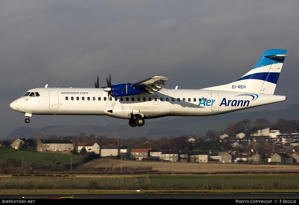 Aircraft Photo of EI-REH | ATR ATR-72-201 | Aer Arann | AirHistory.net #93488