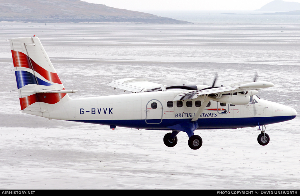 Aircraft Photo of G-BVVK | De Havilland Canada DHC-6-300 Twin Otter | British Airways | AirHistory.net #93489